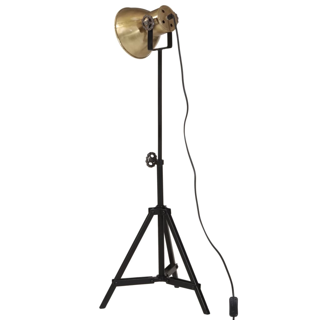 antik sárgaréz állólámpa 25 W 35 x 35 x 65/95 cm E27