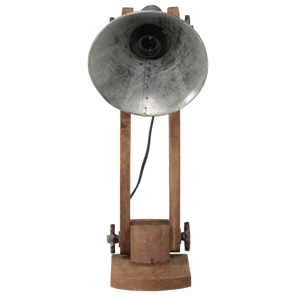 vintage ezüst asztali lámpa 25 W 23 x 13 x 52 cm E27