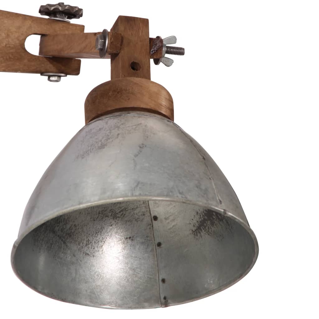 vintage ezüst falilámpa 25 W E27