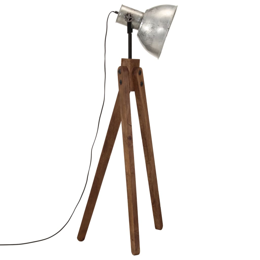 vintage ezüst állólámpa 25 W 45 x 45 x 120 cm E27