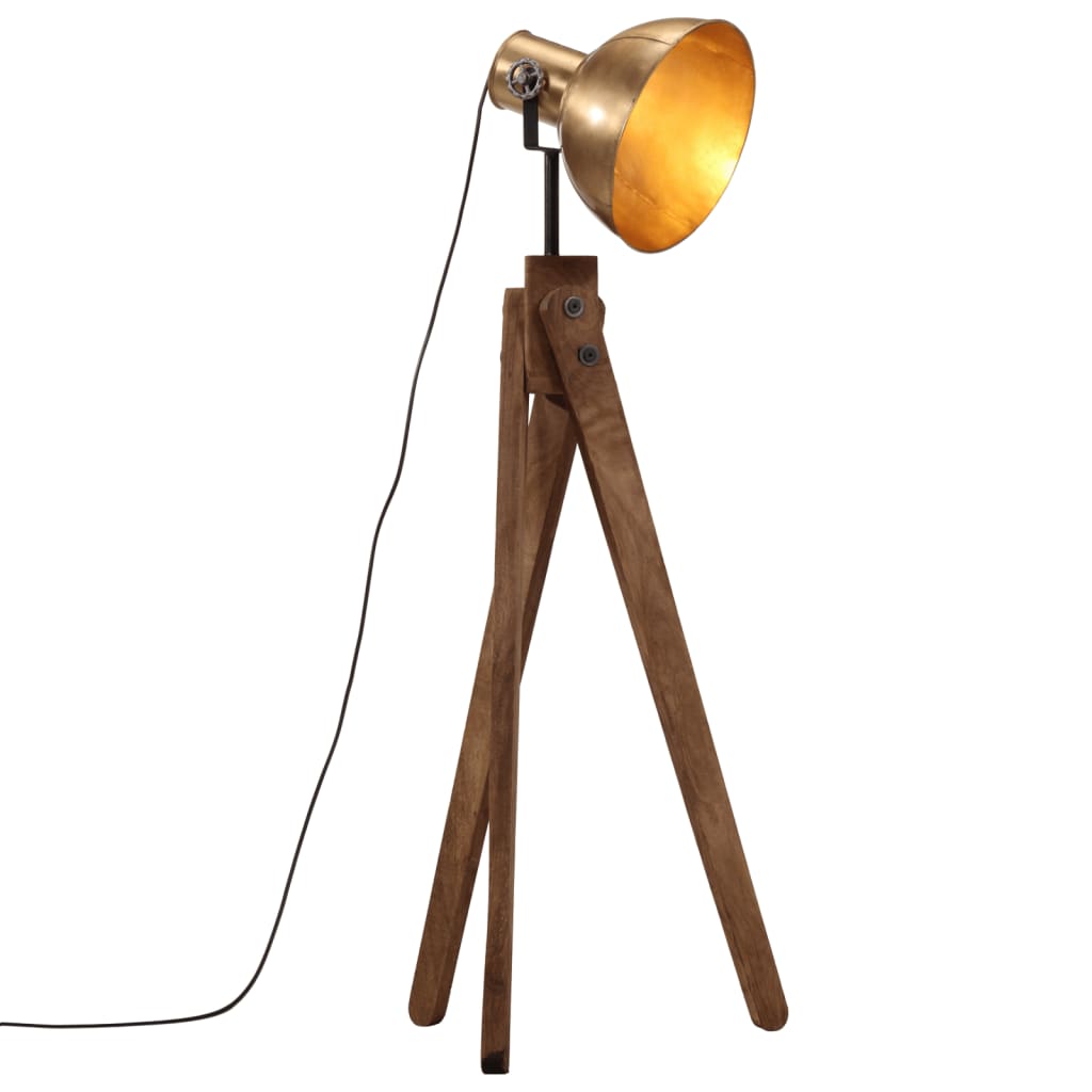 antik sárgaréz állólámpa 25 W 45x45x120 cm E27