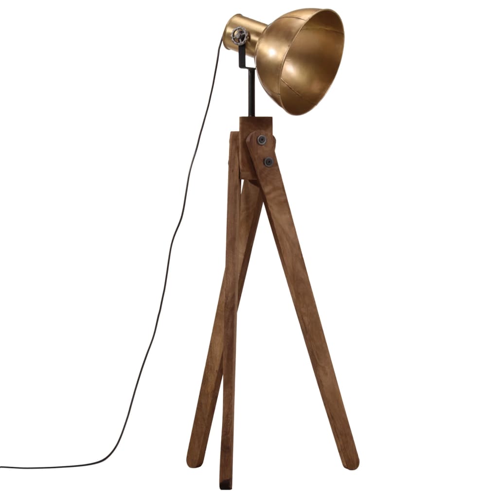 antik sárgaréz állólámpa 25 W 45x45x120 cm E27