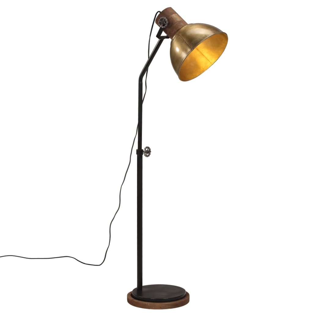 antik sárgaréz állólámpa 25 W 30x30x100-150 cm E27