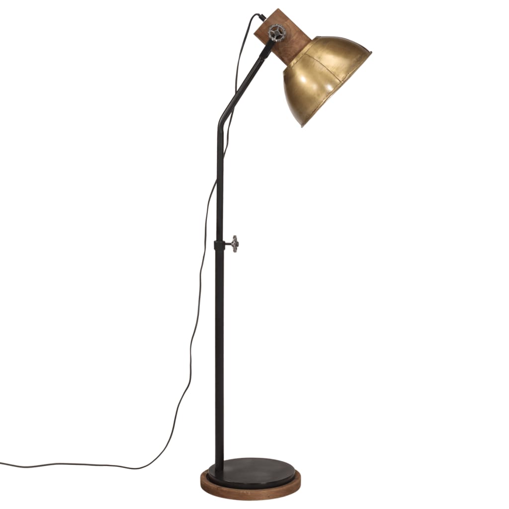 antik sárgaréz állólámpa 25 W 30x30x100-150 cm E27