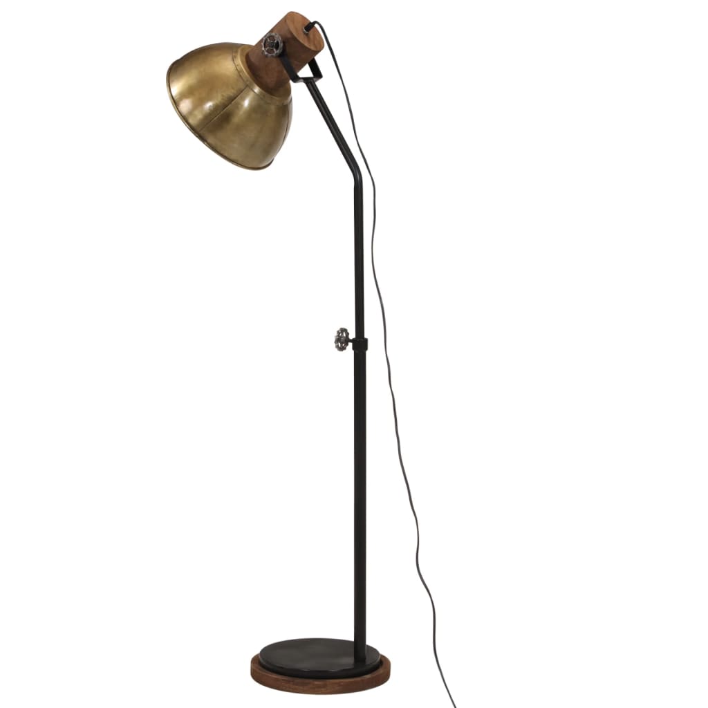 antik sárgaréz állólámpa 25 W 30x30x100-150 cm E27