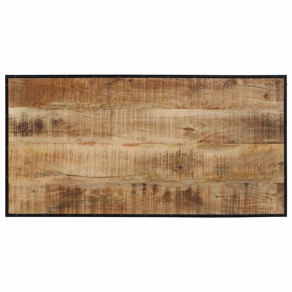 tömör nyers mangófa bárasztal 110x55x107 cm