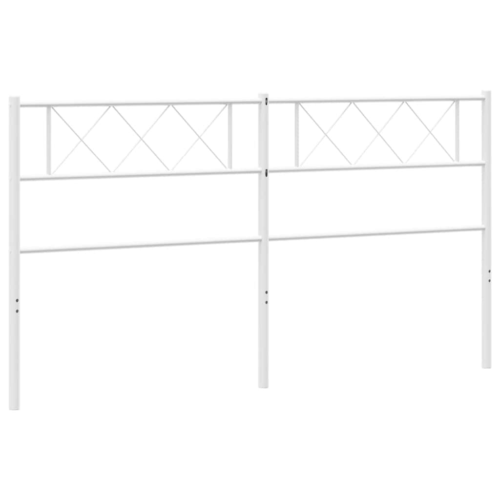 fehér fém csere fejtámla 180 cm