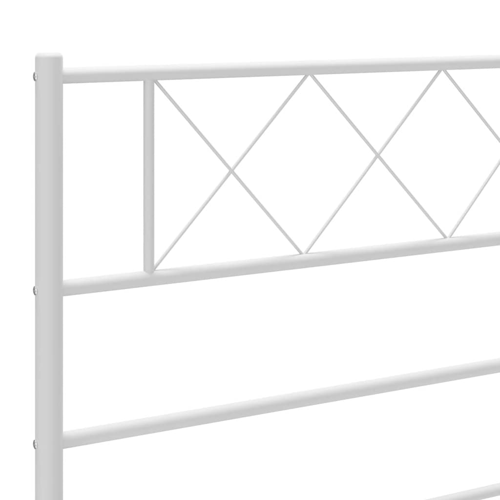 fehér fém csere fejtámla 180 cm