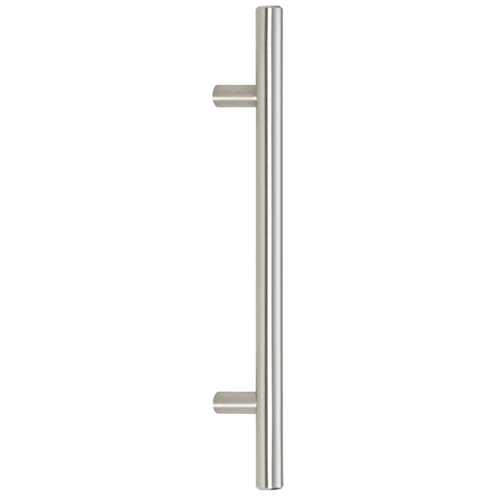 10 db ezüst rozsdamentes acél szekrényfogantyú 160 mm
