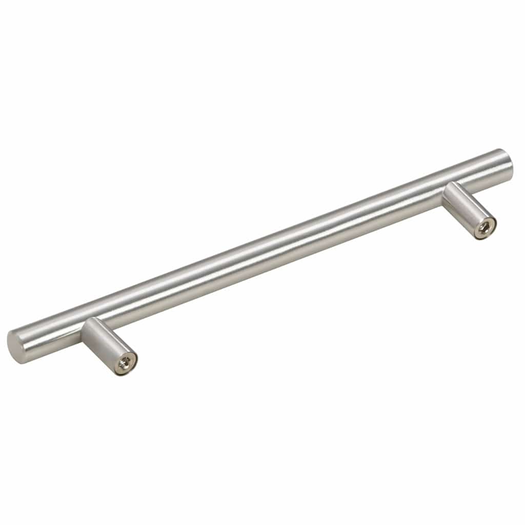 10 db ezüst rozsdamentes acél szekrényfogantyú 160 mm