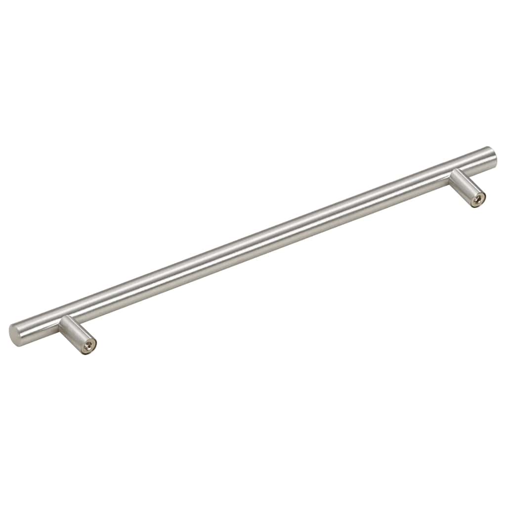 5 db ezüst rozsdamentes acél szekrényfogantyú 320 mm