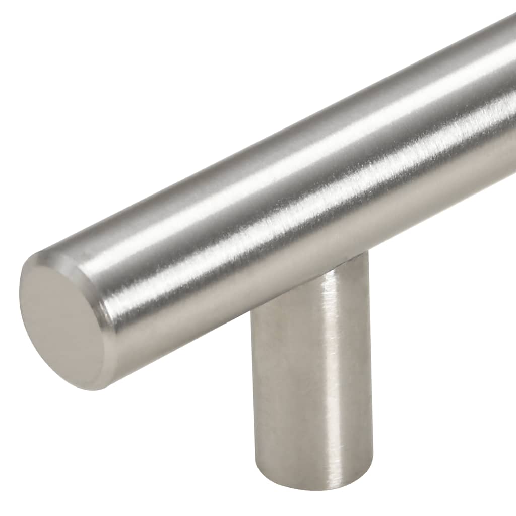 5 db ezüst rozsdamentes acél szekrényfogantyú 480 mm