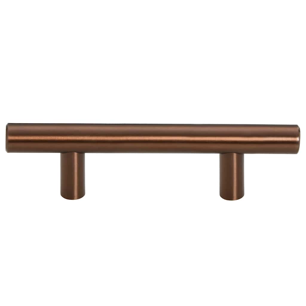 10 db bronz rozsdamentes acél szekrényfogantyú 64 mm