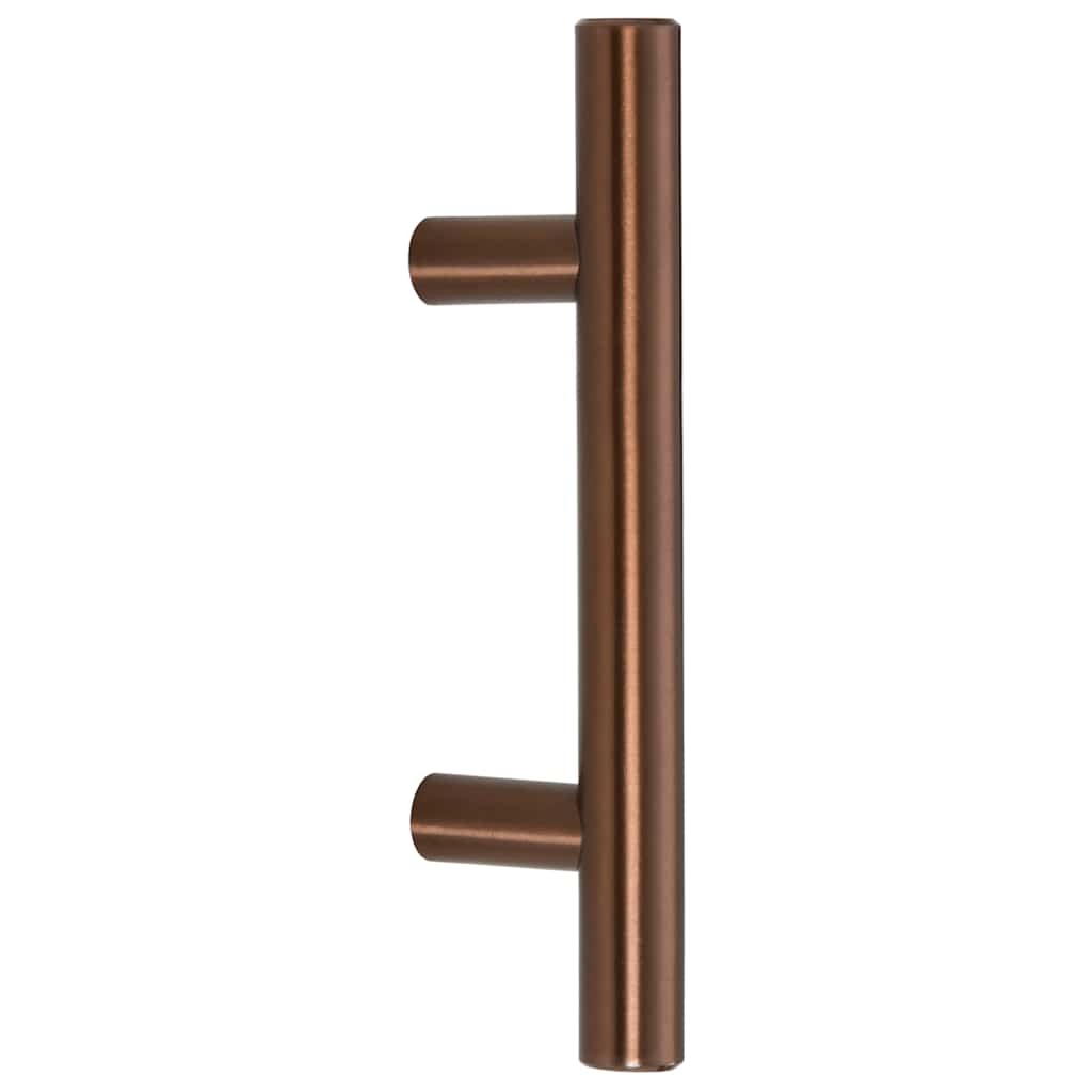 10 db bronz rozsdamentes acél szekrényfogantyú 64 mm