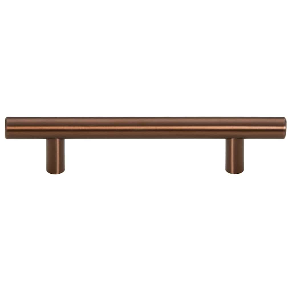 10 db bronz rozsdamentes acél szekrényfogantyú 96 mm