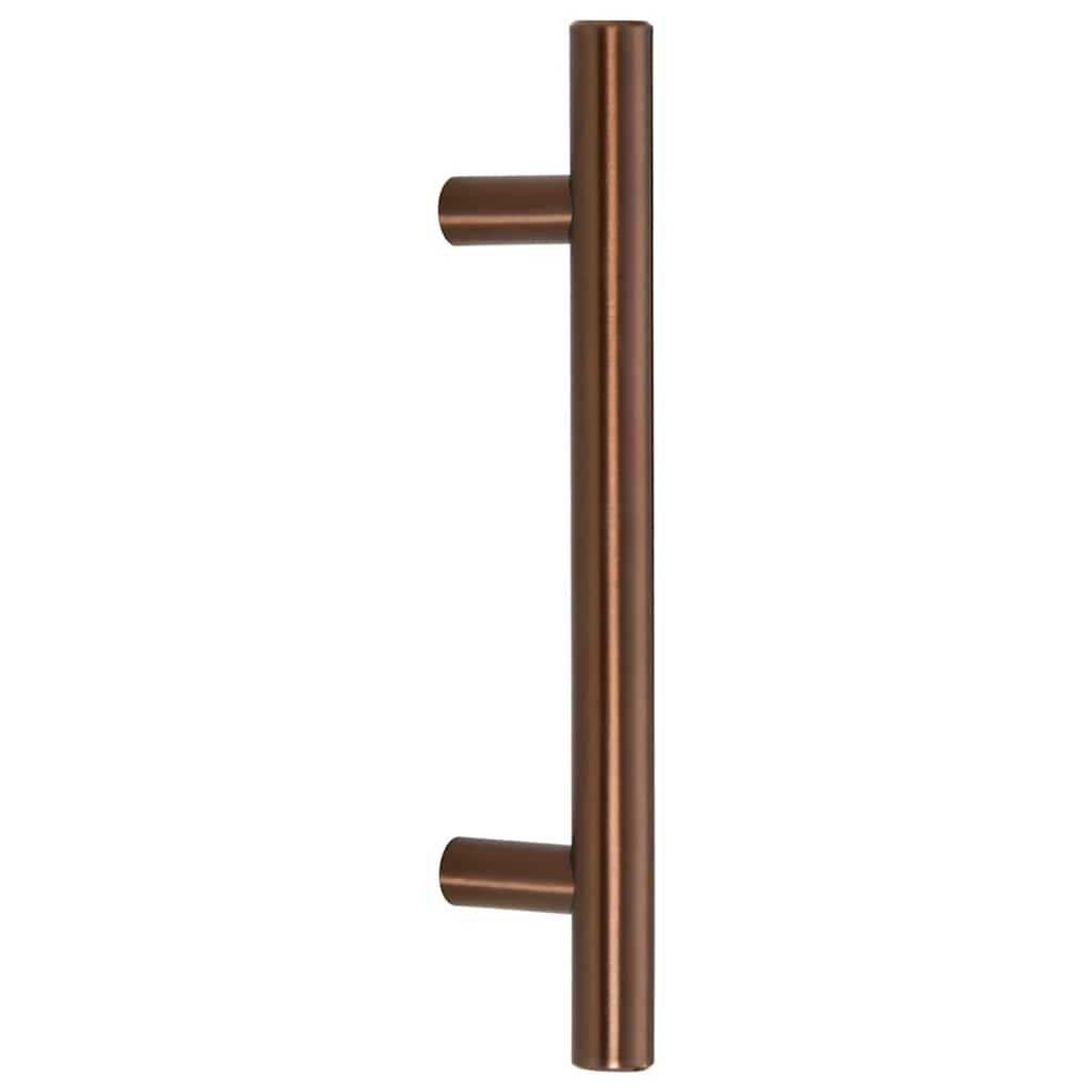 10 db bronz rozsdamentes acél szekrényfogantyú 96 mm