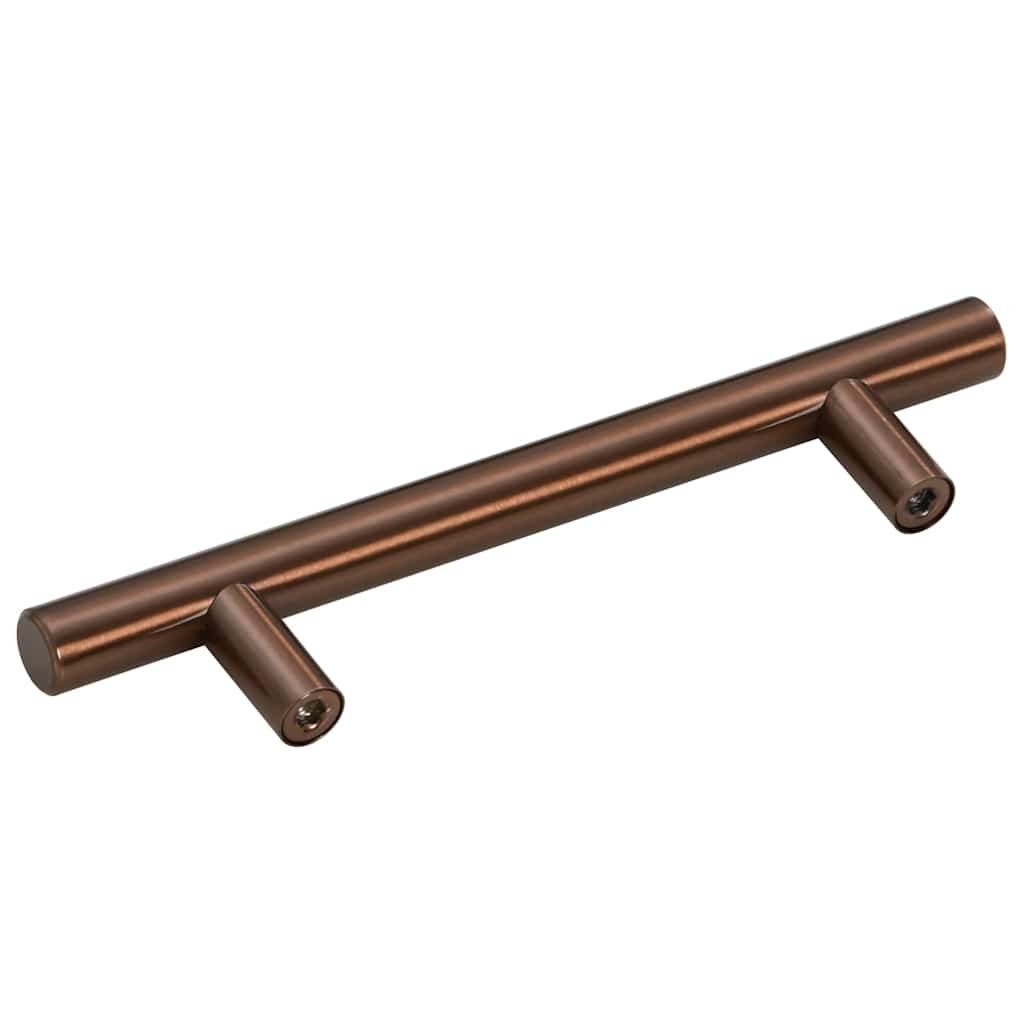 10 db bronz rozsdamentes acél szekrényfogantyú 96 mm