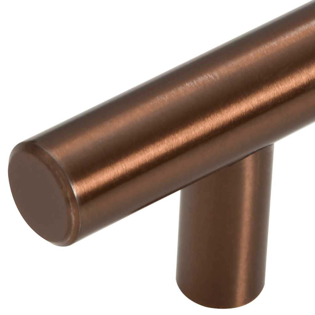 10 db bronz rozsdamentes acél szekrényfogantyú 96 mm