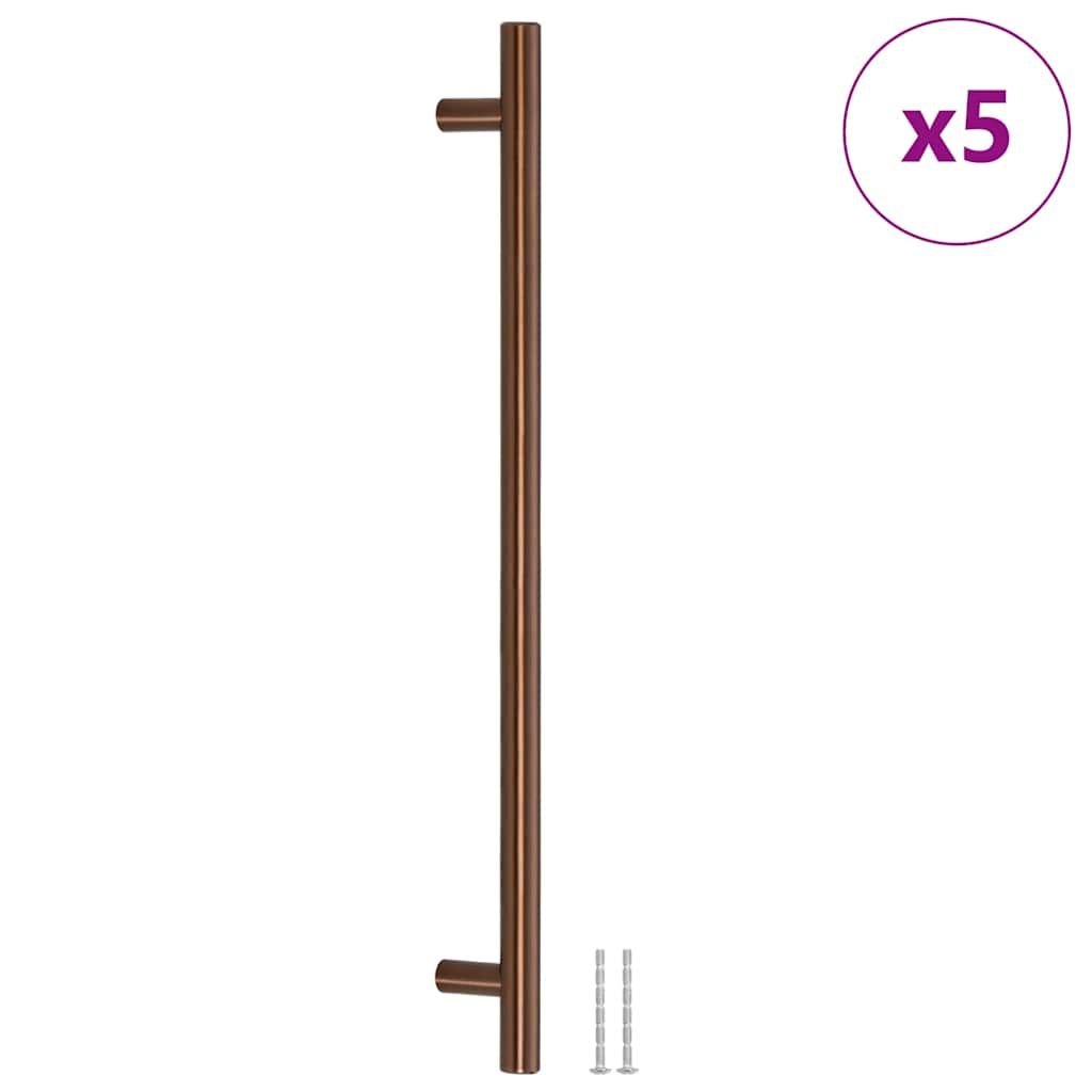 5 db bronz rozsdamentes acél szekrényfogantyú 320 mm
