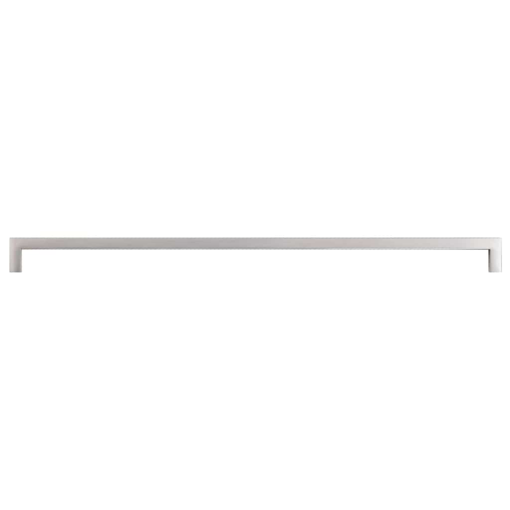 5 db ezüst rozsdamentes acél szekrényfogantyú 480 mm