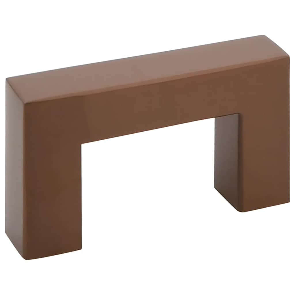 10 db bronz rozsdamentes acél szekrényfogantyú 64 mm