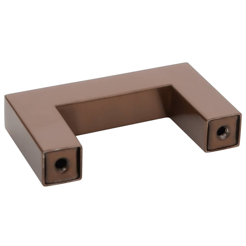 10 db bronz rozsdamentes acél szekrényfogantyú 64 mm