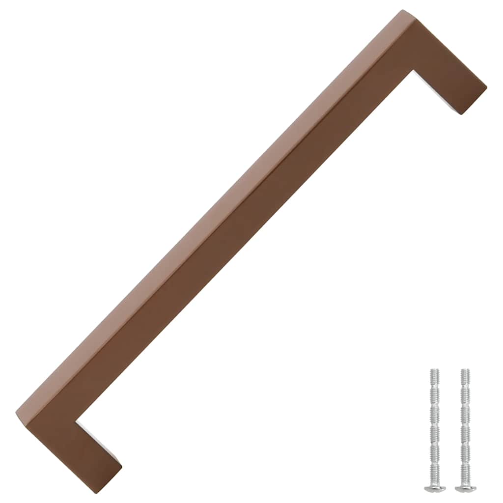 5 db bronz rozsdamentes acél szekrényfogantyú 192 mm