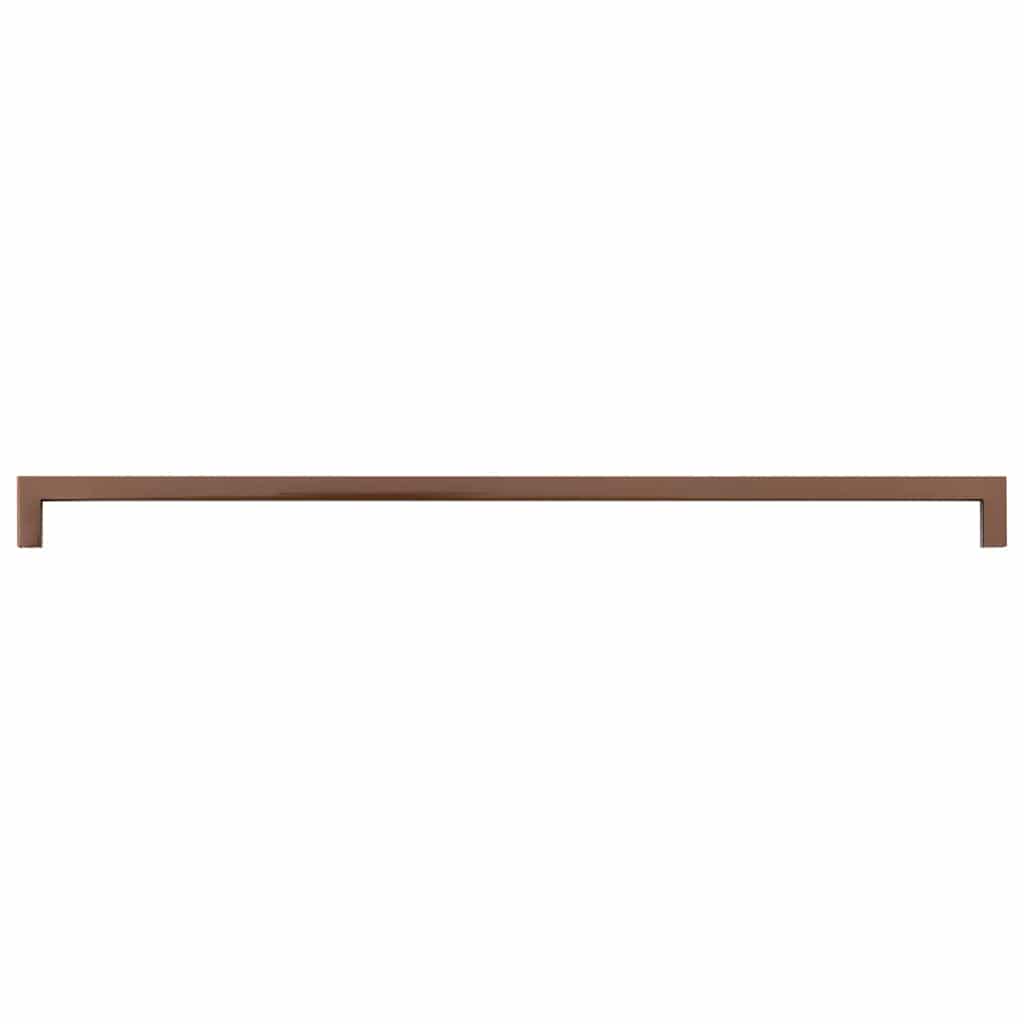 5 db bronz rozsdamentes acél szekrényfogantyú 480 mm