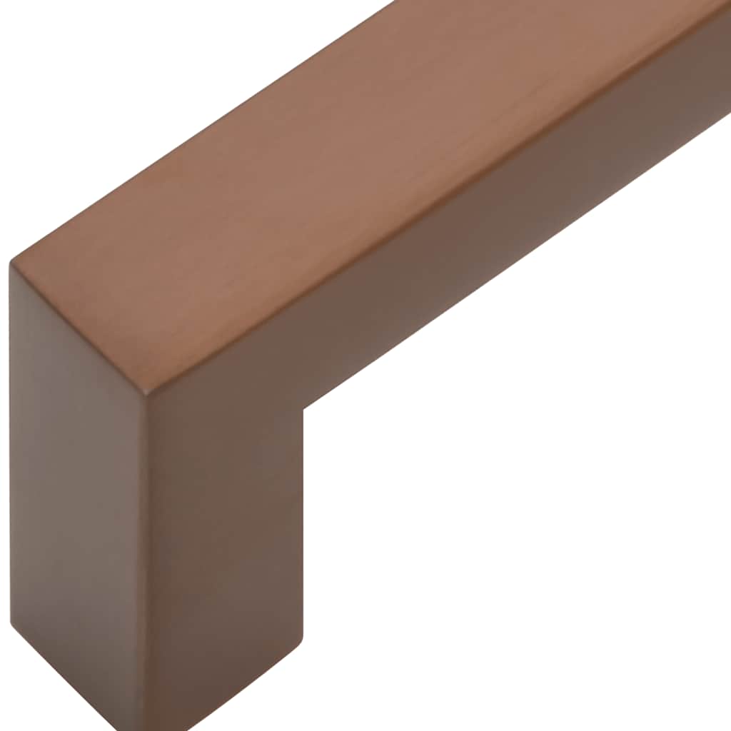 5 db bronz rozsdamentes acél szekrényfogantyú 480 mm