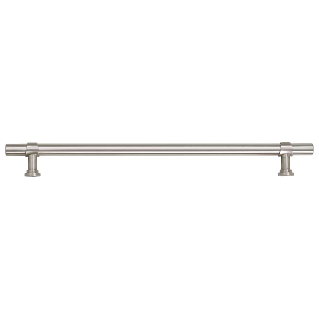 5 db ezüst rozsdamentes acél szekrényfogantyú 224 mm