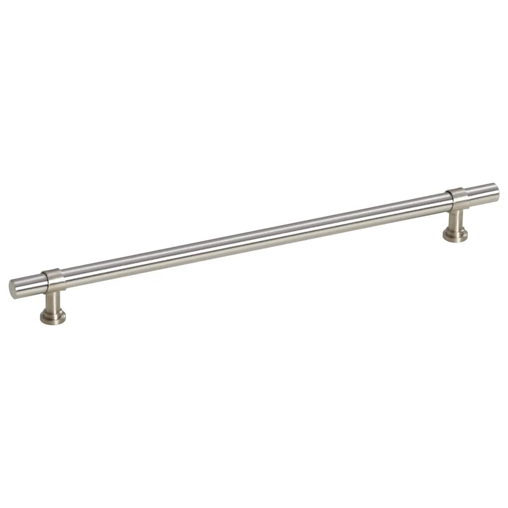 5 db ezüst rozsdamentes acél szekrényfogantyú 224 mm