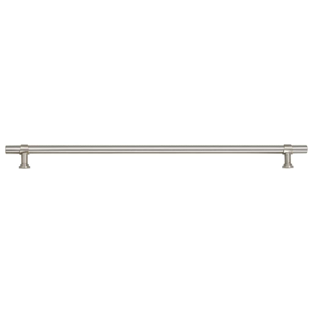 5 db ezüst rozsdamentes acél szekrényfogantyú 320 mm