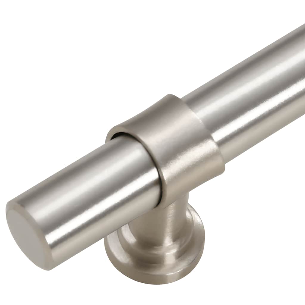 5 db ezüst rozsdamentes acél szekrényfogantyú 320 mm