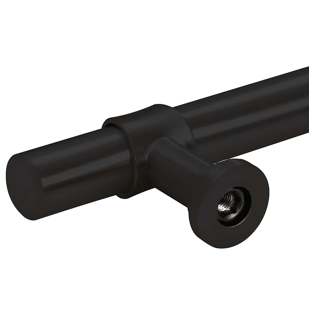 5 db fekete rozsdamentes acél szekrényfogantyú 320 mm