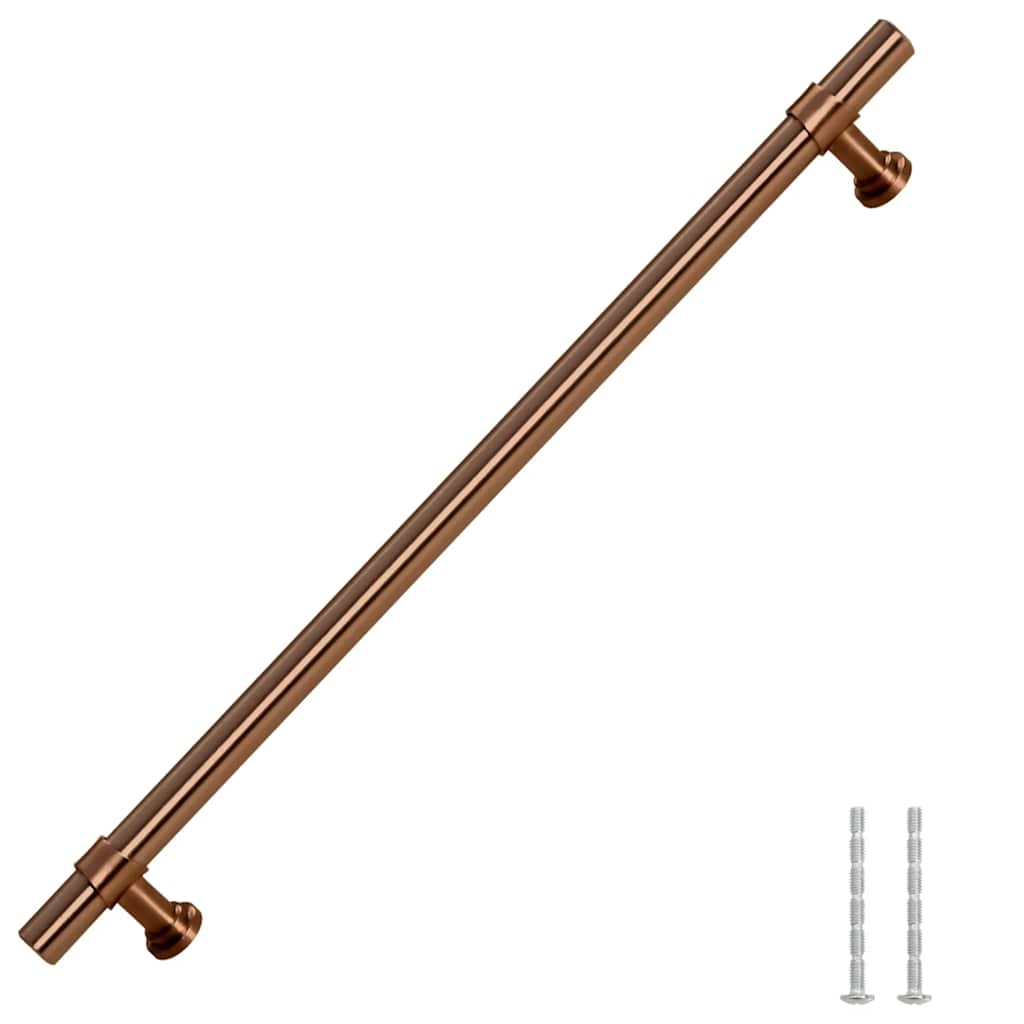 5 db bronz rozsdamentes acél szekrényfogantyú 480 mm