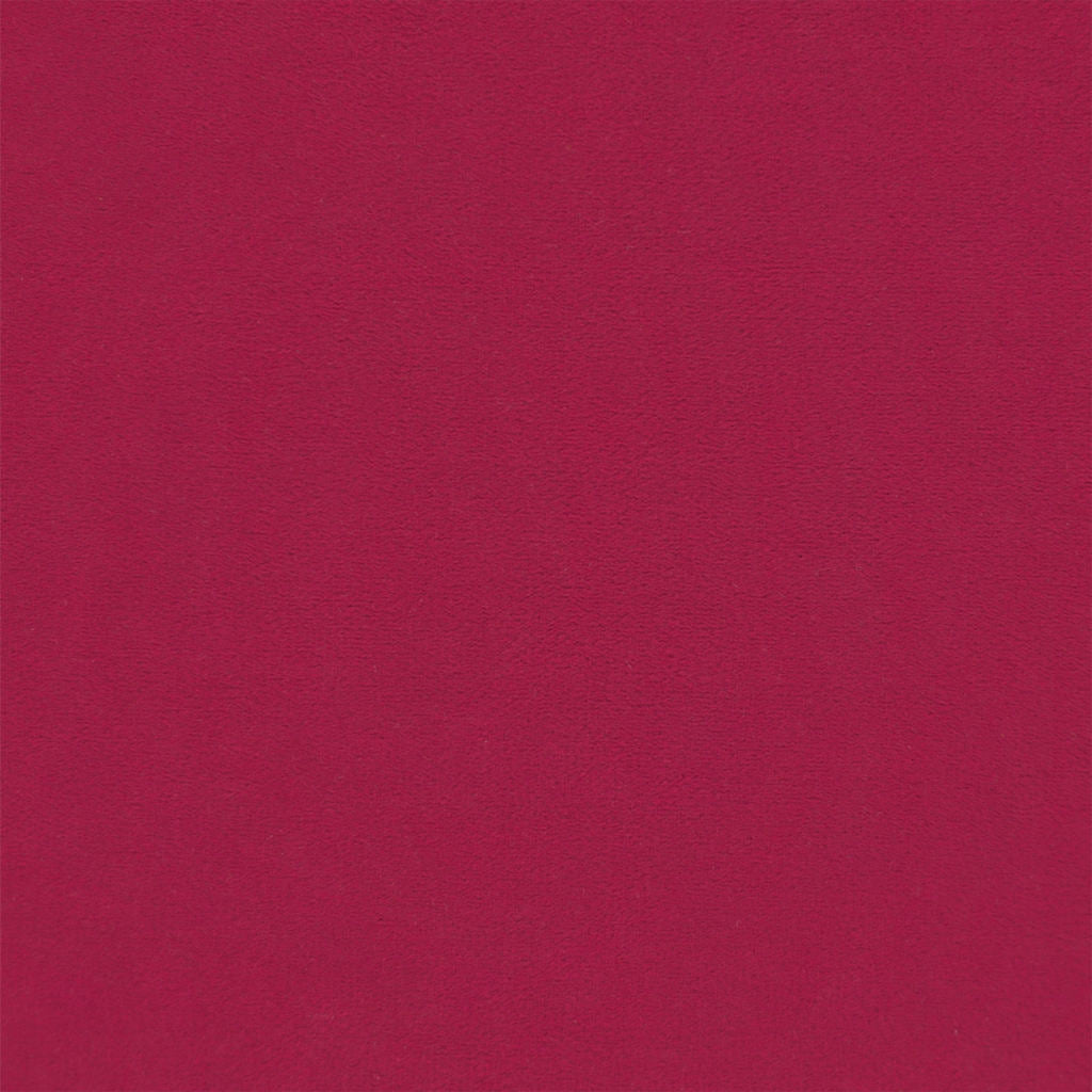 bordó bársonypad háttámlával 119,5 x 64,5 x 75 cm