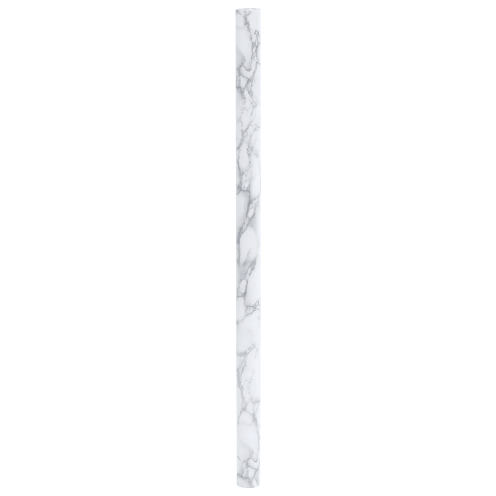 öntapadós márványfehér PVC bútormatricák 90 x 500 cm