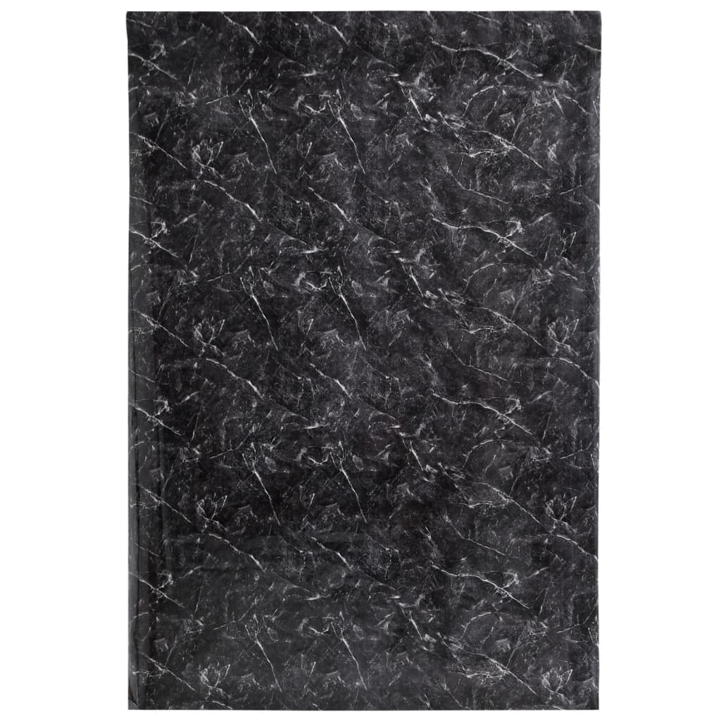 öntapadós márványfekete PVC bútormatricák 90 x 500 cm