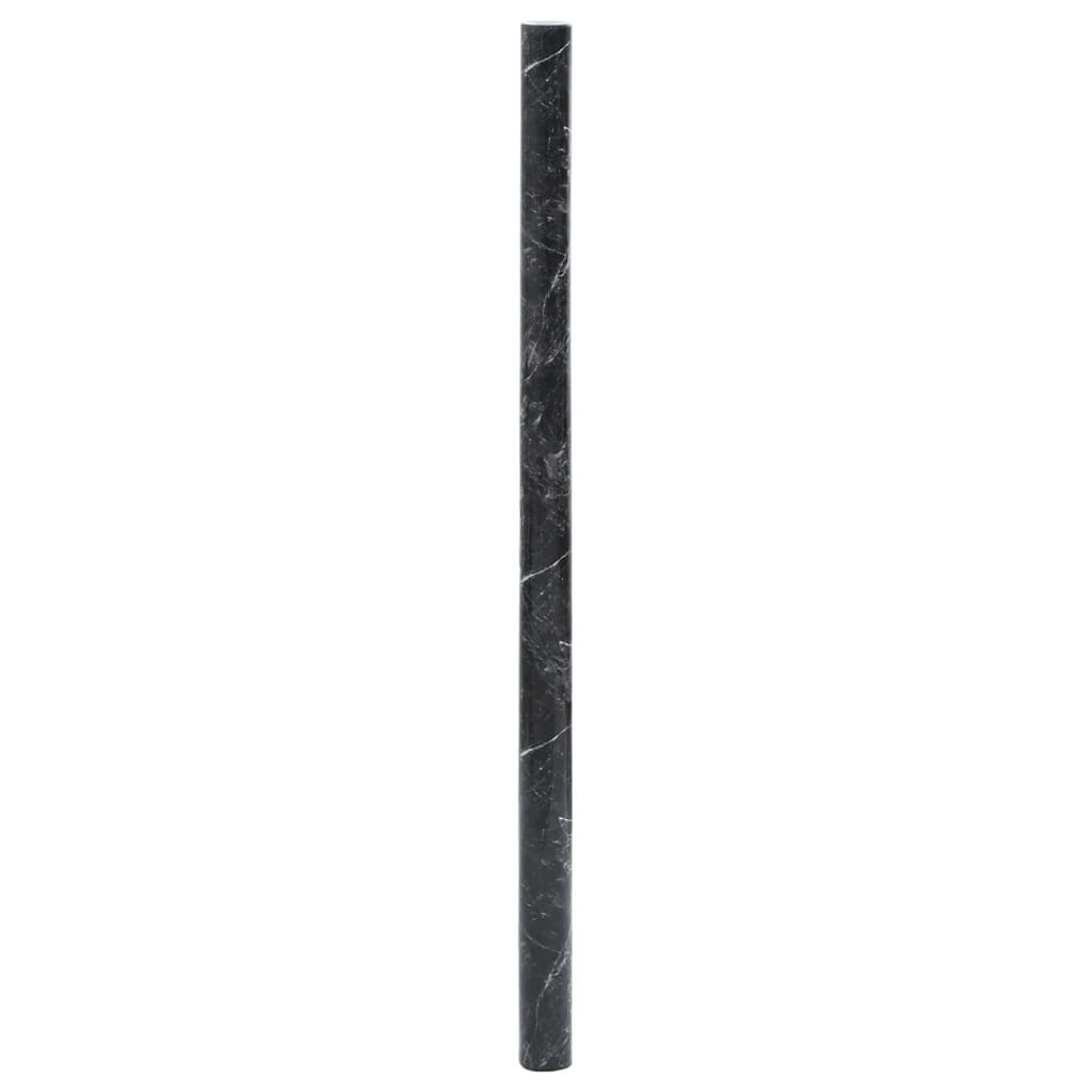 öntapadós márványfekete PVC bútormatricák 90 x 500 cm