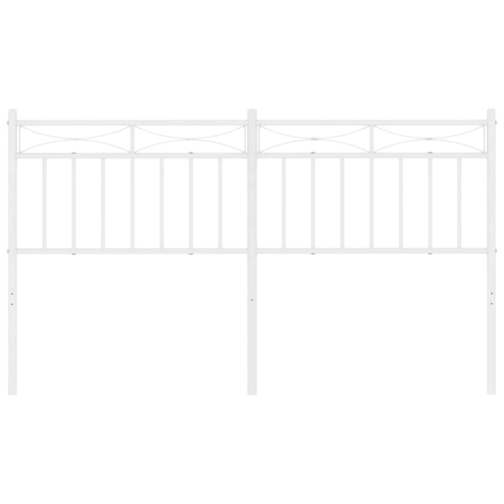 fehér fém csere fejtámla 150 cm
