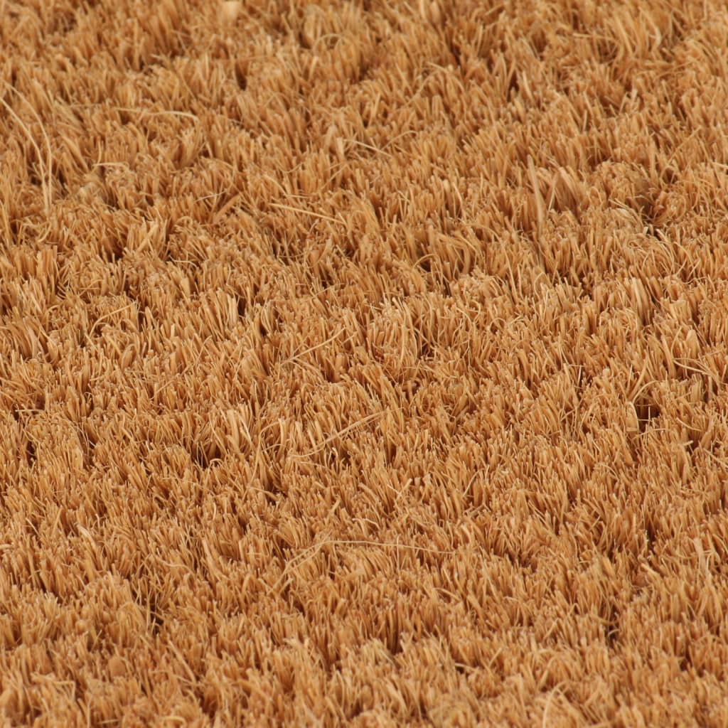 ajtószőnyeg Natural Half Round 50x80 cm Tufting kókuszrost