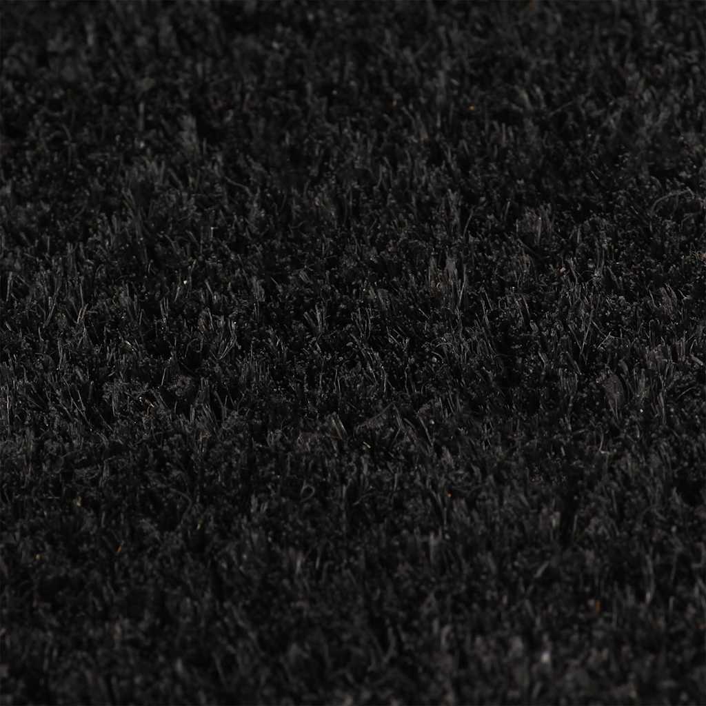 fekete rojtos kókuszrost lábtörlő 100 x 300 cm