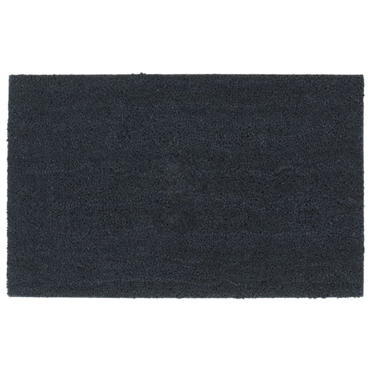 sötétszürke tűzött kókuszrost lábtörlő 50 x 80 cm