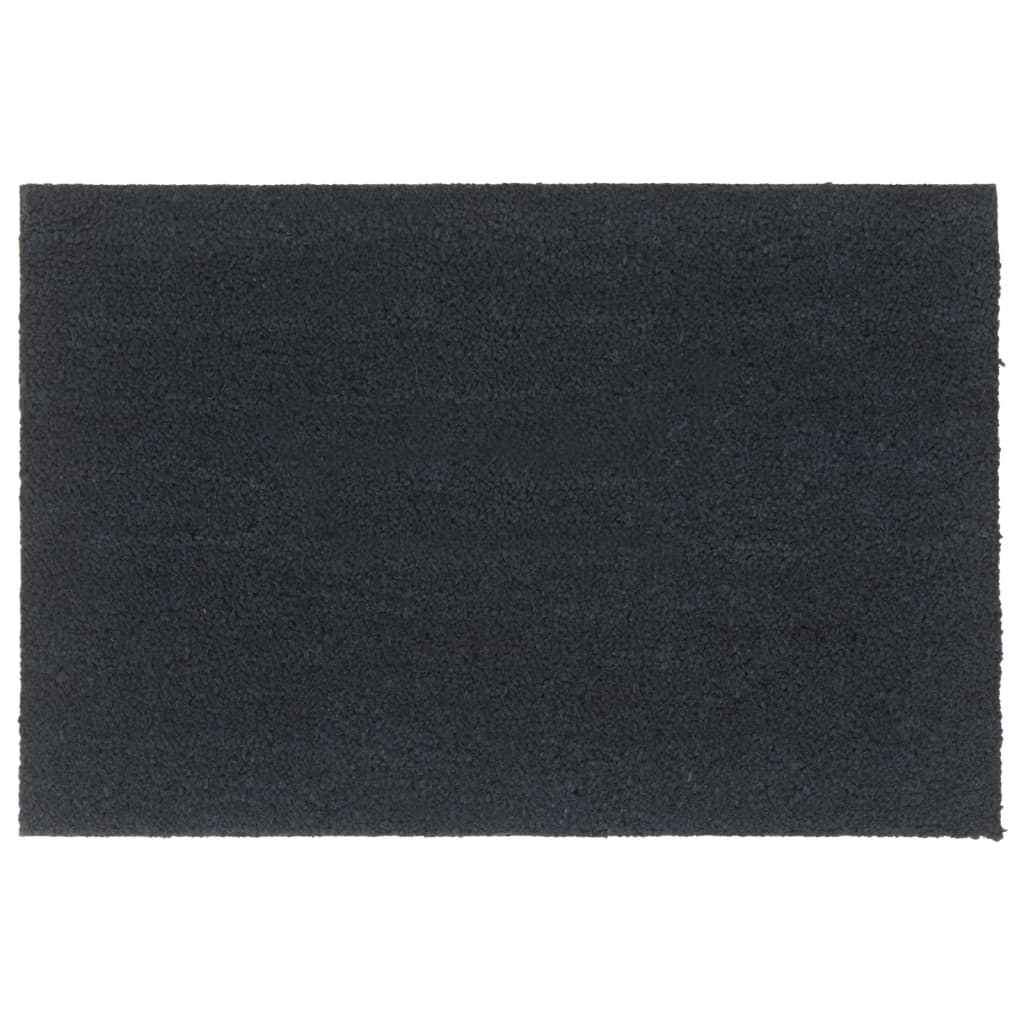 ajtószőnyeg Sötétszürke 60x90 cm Tufting kókuszrost