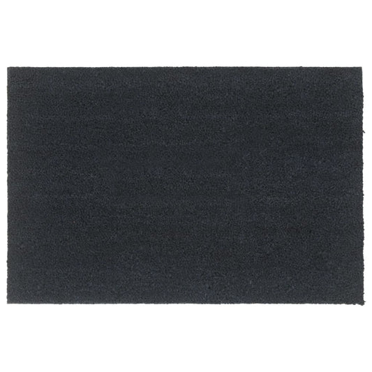 ajtószőnyeg Sötétszürke 60x90 cm Tufting kókuszrost