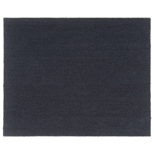 sötétszürke csomózott kókuszrost lábtörlő 80 x 100 cm