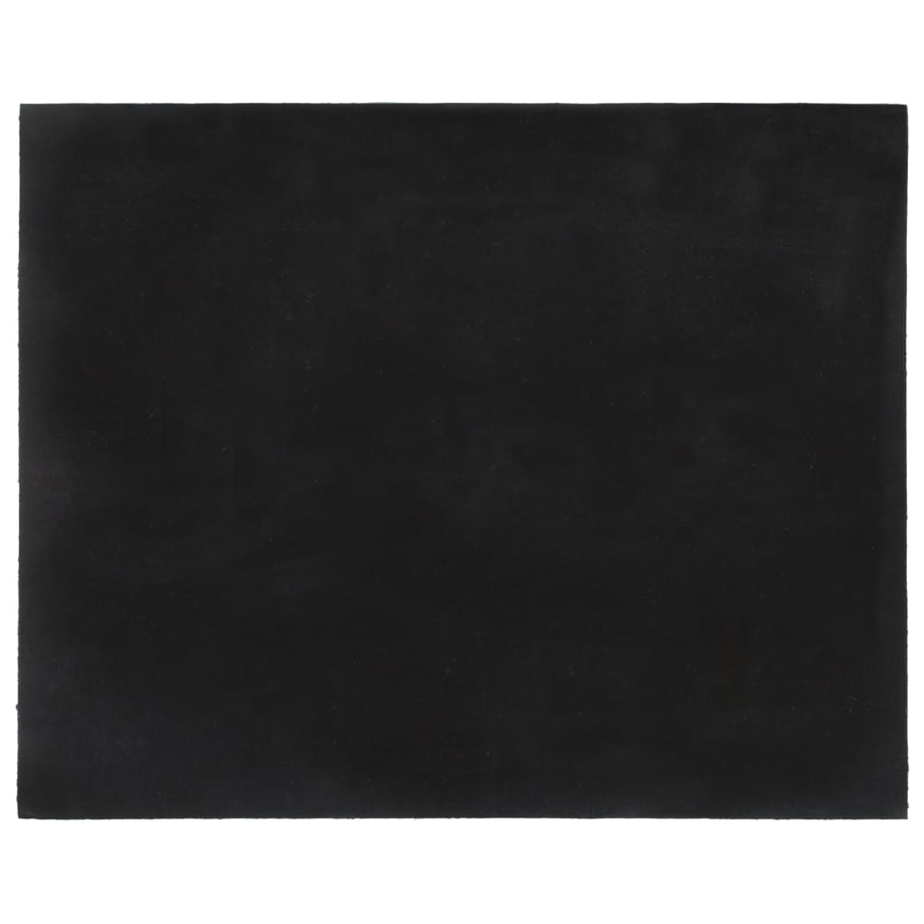 sötétszürke csomózott kókuszrost lábtörlő 80 x 100 cm