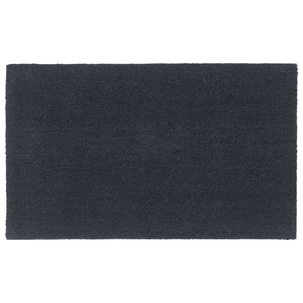 ajtószőnyeg Sötétszürke 90x150 cm Tufting kókuszrost