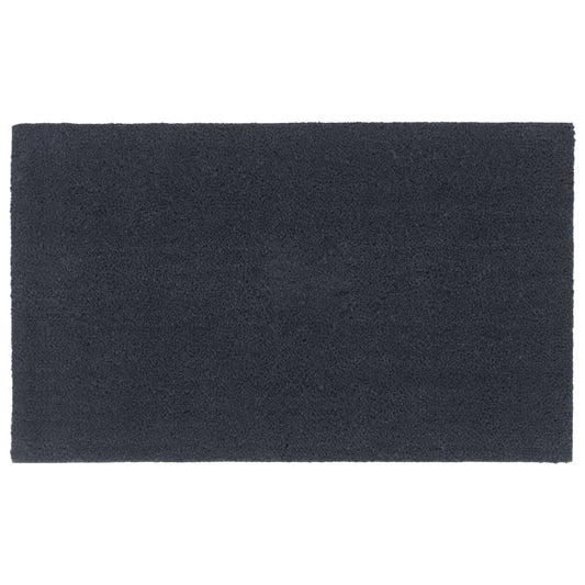 ajtószőnyeg Sötétszürke 90x150 cm Tufting kókuszrost