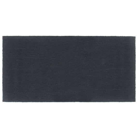 ajtószőnyeg Sötétszürke 100x200 cm Tufting kókuszrost